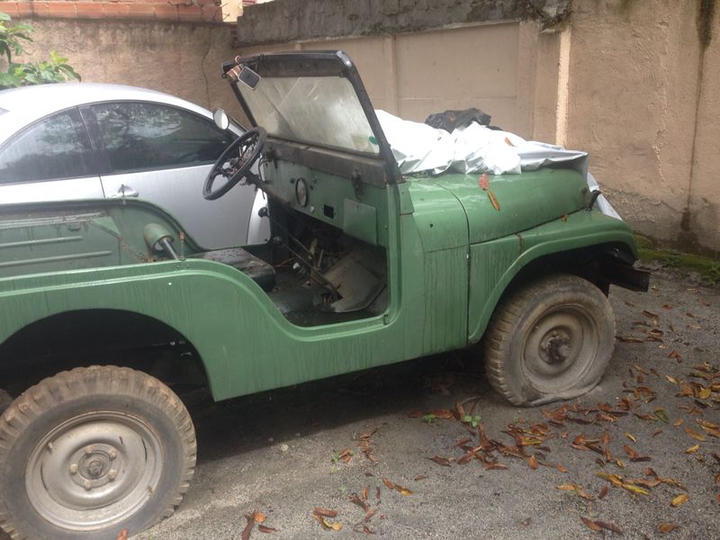 Jeep willys cj5 1960 - reforma Jeep willys cj5 1960 - reforma