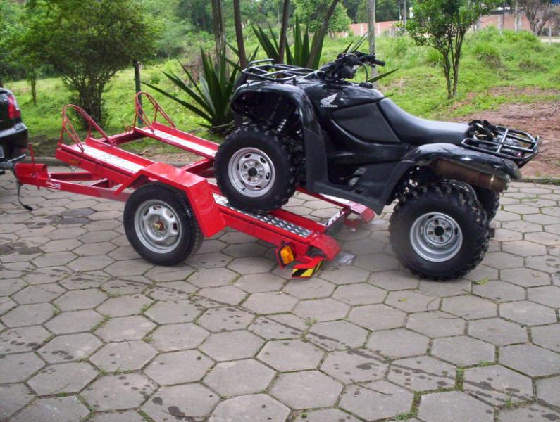 Carretinha para quadriciclo honda #5