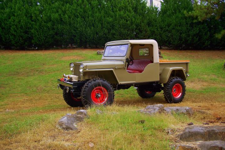 Jeep willys v8 conversion #4