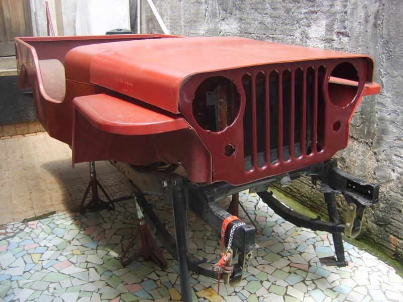 Carroceria de fibra de vidro para jeep #5