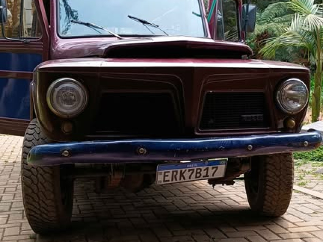 rural 4x4 reduzida ohc 2.3 alcool