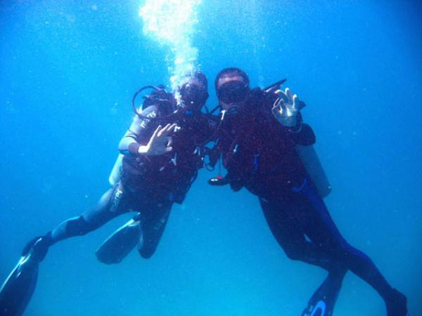 Diving - Pose pra foto