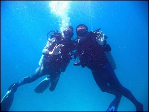 Diving - Pose pra foto
