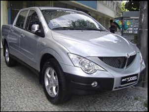 SSANGYONG ACTYON SPORTS Prata  Frente