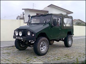 A maquina actual  
UMM AlterII 2.5 turbo intercooler 
Soft top