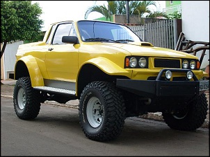 Pick up CHEVY500 modificada em nossa of mecanica  
motor 2.0 ap 
cambio troller 
suspensao sw4