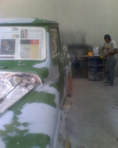 Funilaria e pintura tudo de novo.....