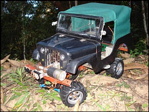 Projeto que estou fazendo a mais de um ano, desde o zero, e agora sim esta comeando a parecer um jeep de verdade.