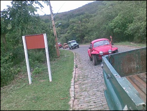 A turma indo pro encontro em Tiradentes -MG-