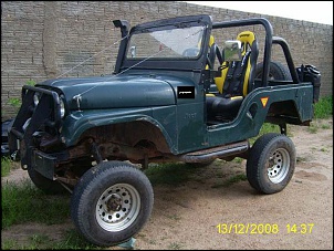 Jeep Willys 1970 Diesel, vulgo HULK.