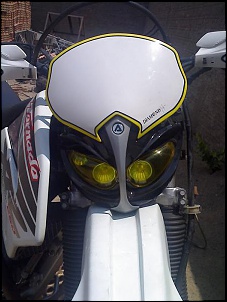 Frente da minha XR-Tornado 250cc, para as trilhas...