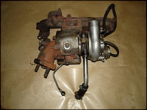 4M40 Turbina e coletor escap.