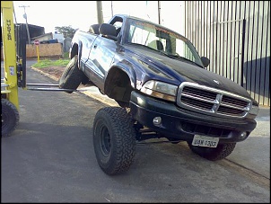 Dakota 4x4: Depos de pronta, fazendo um "testezinho" de RTI.
