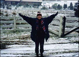 neve na Fazenda de S. F de Paula