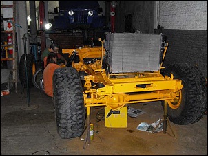 Mamute 4.1 injetado retirando um Cm de C10 e colocando um Ca ZF com tcase do willys.