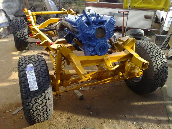 240420094117 Fordinha  Chassis e motor com primeira mao de pintura