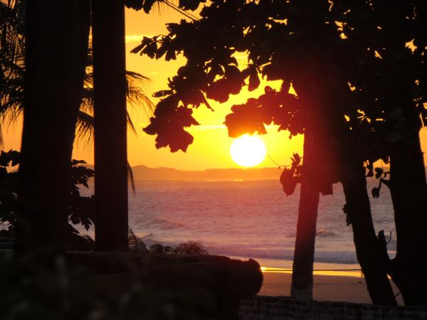 Por do sol em Fleixeiras