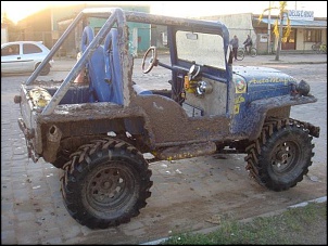 Gaiola com jeito de jeep, ap 1.6 c-10 3m..futuro Ap1.9 chevete 4M