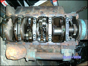 MOTOR V8 7.3L DIESEL INTERNATIONAL DESMONTADO P/ VENDA
