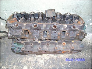 CABEOTES DO MOTOR V8 7.3L DIESEL INTERNATIONAL DESMONTADO P/ VENDA