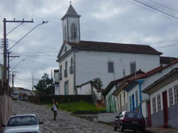 Igreja de Nossa Senhora da Luz - Diamantina.  uma subida e tanto para chegar at l...