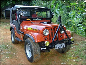 JEEP FORD 1975 CJ5 LARANJA SOLAR