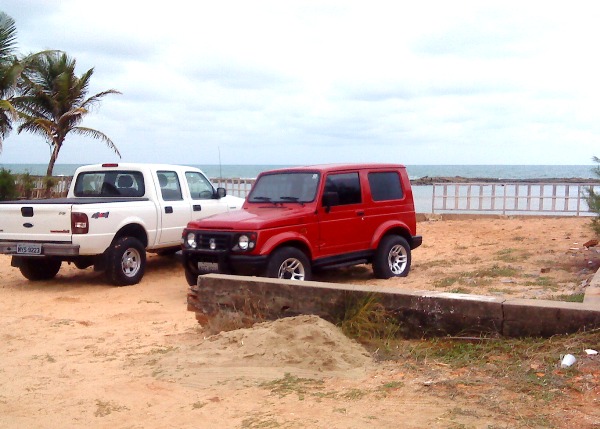 No condomnio na praia de Tabatinga, RN