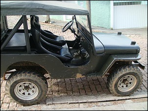 WILLYS 1952 - Verso com capota