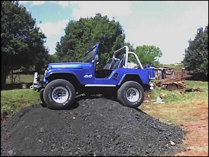 Meu Jeep CJ5 1966, motor falcon 6cil, cmbio 270fs, disco nas 4, direo VW e muito mais...