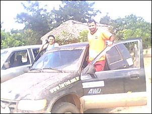 Sportage on the roads in Jalap�o.... Carnaval 2010... pena que a tra��o quebrou.