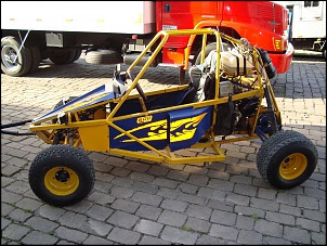 tenho duas gaiolas com motor de moto, uma 250cc e outra 600cc, espero que gostem, as gaiolas sao uma otima op�ao de diversao, mas seguras que uma moto e mas baratas de manter que um jeep
abra�os