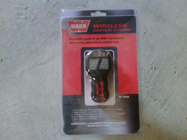Controle do guincho - wireless