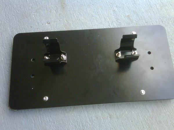 Suporte para placa dianteira.