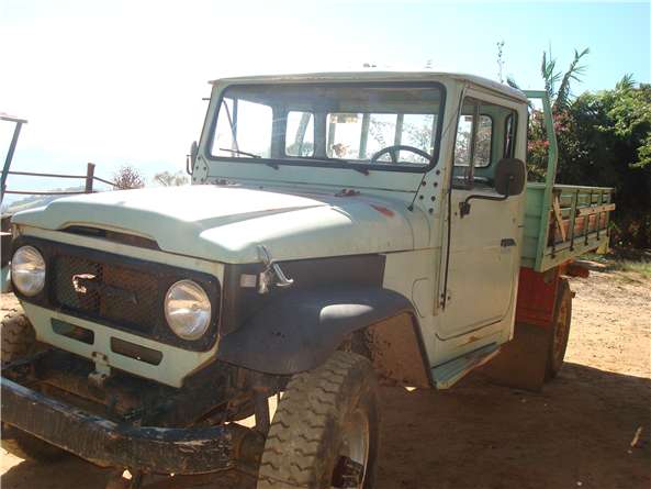Meu primeiro 4x4,  muito valente...