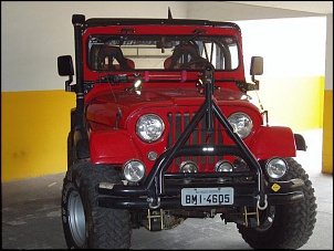 Jeep vermelho 80