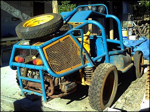 Vendo gaiola curta, motor � ar 1500 alternador de chevette, bloqueio mec�nico, 1 carburador novo, camb�o, 4 pneus novos, chaci tubular, laterais e capu em fibras, suspens�o traseira de Gol, caixa de marcha de fusca 1300.