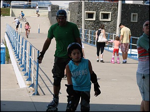 Patins no Taquaral.