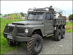 F75 6X6 DIESEL MILITARIZADA