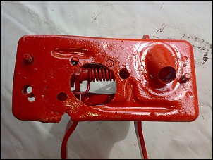 Pedaleira Suspensa do Opala, j adaptada para o servo do Corcel II