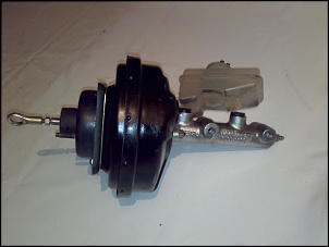 Servo Freio do Corcel II com o cilindro mestre da Kombi.