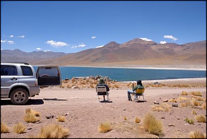 Piquenique na Laguna Miscanti