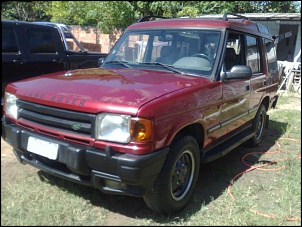 Land Rover Discovery1 1997 vermelha