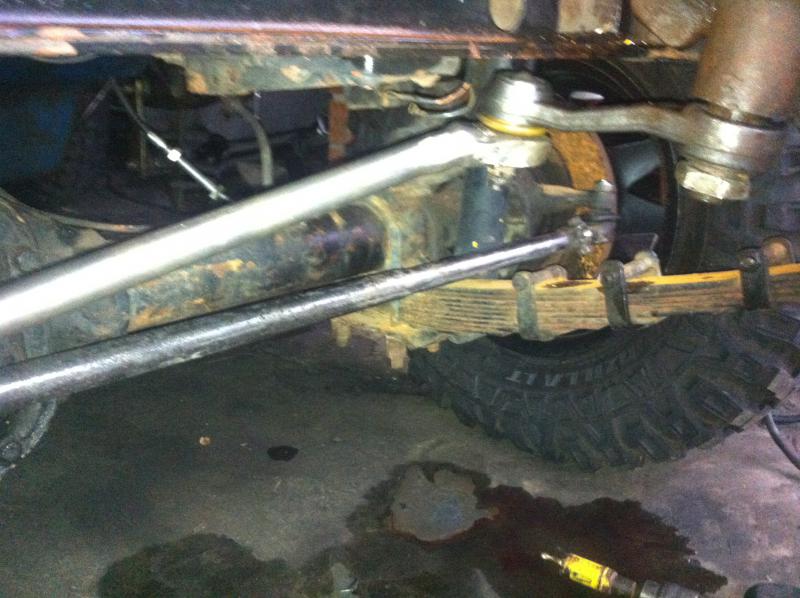 PITMAN DA BLAZER NA CAIXA DA S10 PARA DESCER UM POUCO MAIS.