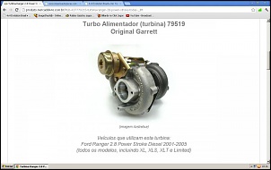 Turbina garret q vem nos PS 2.8 de 2001 a 2005!