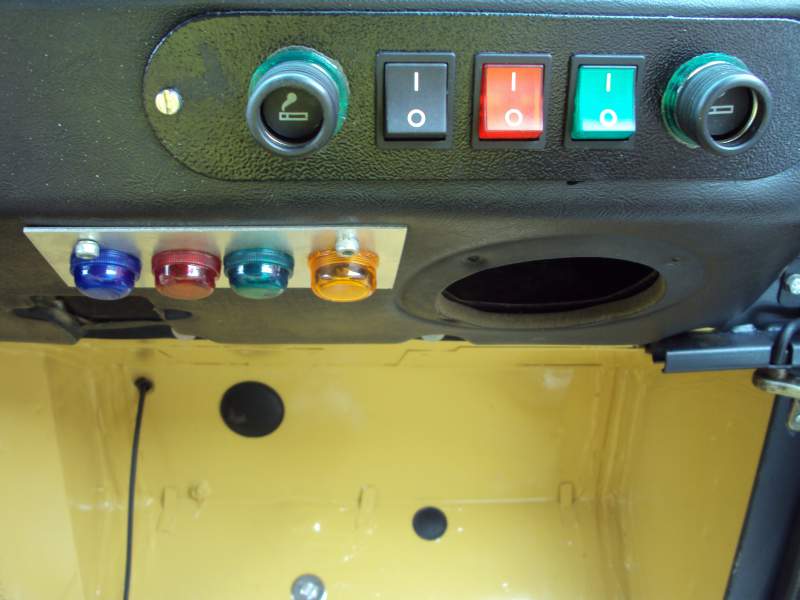 Adaptao eltrica painel (faris bagageiro e quebra mato)