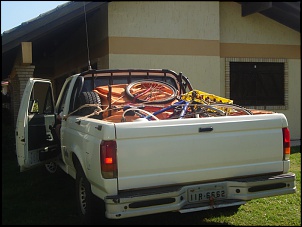 Chegada na praia .