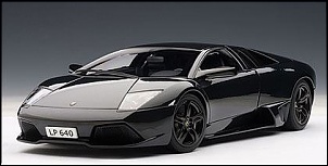 LAMBORGHINI MURCIELAGO LP640 PRETA 1 18