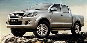 Nova Toyota Hilux srv 2014