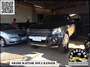 kit levantar nova ranger a partir de 2013 + alargadores + grade raptor