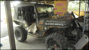 Projeto sem direo 4x4 Brasil CJ-5 ano 1968